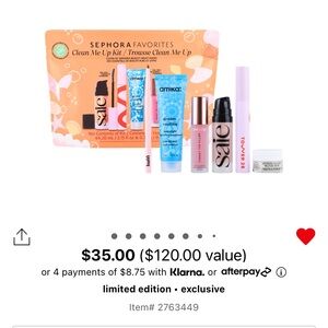 2 Partial Sephora Favorites - now sold out!